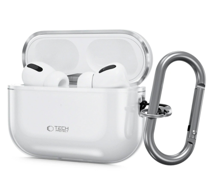 Etui na słuchawki Tech-Protect Flexair Do Apple Airpods Pro 3 Clear